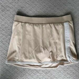 JoyLab Cream Skort with White Trim